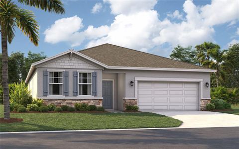 New construction Single-Family house 10129 Huntingnet Wy, Leesburg, FL 34748 plan Webber - image
