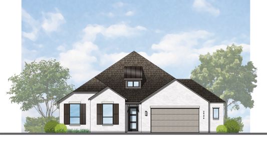 New construction Single-Family house 12030 Grassy Bend Dr, Mont Belvieu, TX 77523 plan Chesterfield - image