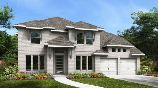 New construction Single-Family house 40130 Parkside Oaks Way, Magnolia, TX 77354 3398W- photo 0