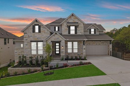 New construction Single-Family house 1904 Crimson Sunset Dr, Georgetown, TX 78628 plan Weston - image