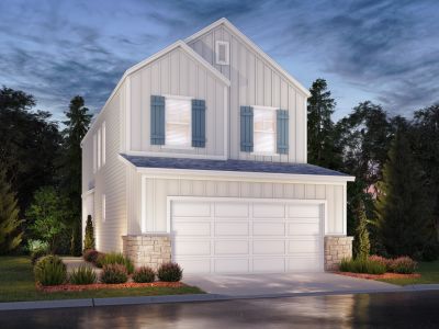 New construction Townhouse house 633 Sand Dollar Dr, Kemah, TX 77565 plan The Avery (S110) - image