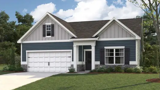 New construction Single-Family house 7510 Bendire Lp, Hixson, TN 37343 plan Cali - image