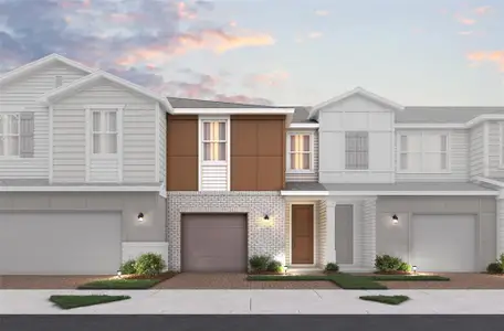 New construction Townhouse house 1665 Greenleaf Woods Cv, Oviedo, FL 32765 - image