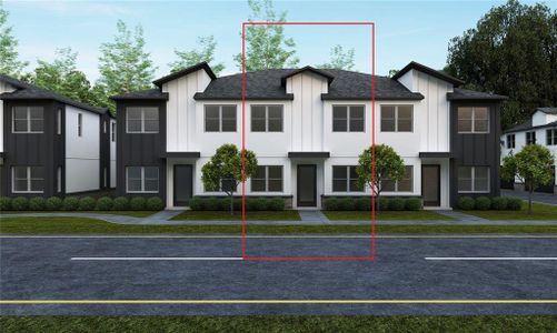 New construction Townhouse house 423 E Jessup Ave, Longwood, FL 32750 - image