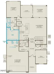 New construction Single-Family house 21257 E Timberline Rd, Queen Creek, AZ 85142 plan Prato - image