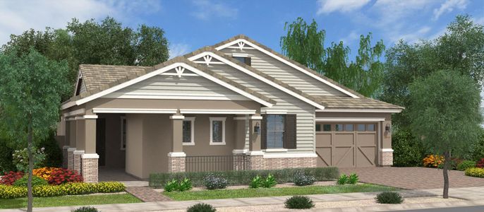 New construction Single-Family house 22923 E Mockingbird Dr, Queen Creek, AZ 85142 plan Monterey Pine - image