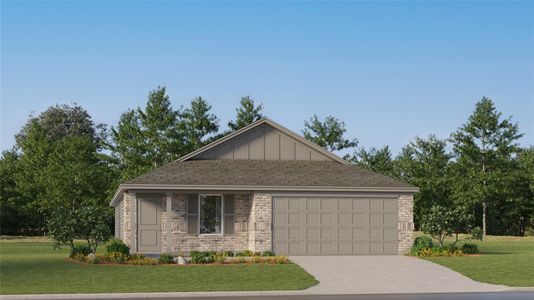 New construction Single-Family house 213 Skyfire St, Hutto, TX 78634 - image