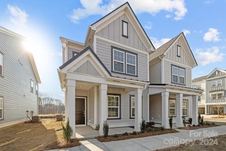 New construction Townhouse house 6002 Cedar Chip Way, Unit Lot 38, Matthews, NC 28105 Duet- photo 0