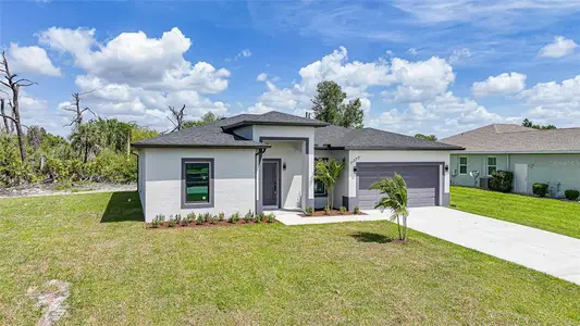 New construction Single-Family house 11370 Gulfstream Blvd, Port Charlotte, FL 33981 - image