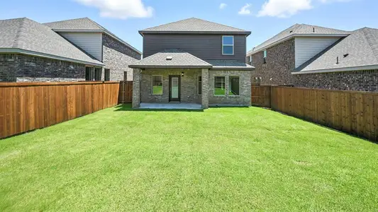 New construction Single-Family house 4218 Zayan Dr, Sherman, TX 75090 plan 3215 Aquamarine - image