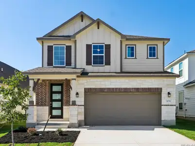 New construction Single-Family house 14734 Prairie Clover, San Antonio, TX 78253 plan Sequoia - image