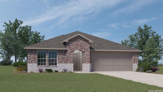 New construction Single-Family house 20940 Stonework Spur, San Antonio, TX 78266 - image