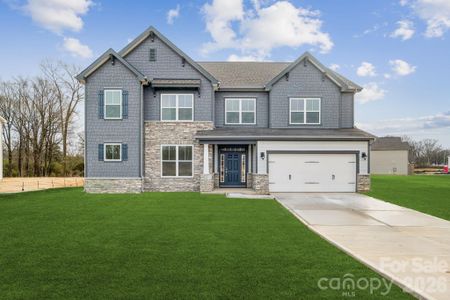 New construction Single-Family house 3504 Oasis Dr, Monroe, NC 28112 plan Townsend - image