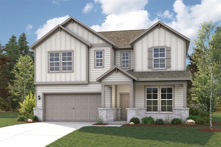 New construction Single-Family house 8531 Light Rail Dr, Fulshear, TX 77441 plan Savannah - image