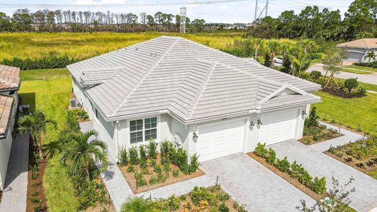 New construction Single-Family house 27112 Sw Viterbo Way, Port Saint Lucie, FL 34986 Lemongrass- photo 0