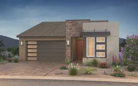 New construction Single-Family house 33670 N Chevelon Dr, Peoria, AZ 85383 plan Flourish II - image