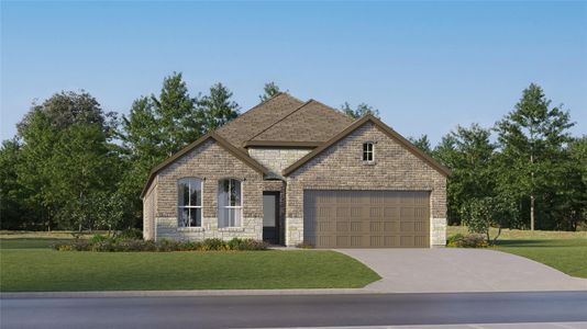 New construction Single-Family house 21718 Willow River Canyon Ln, Waller, TX 77484 plan Navarre - image