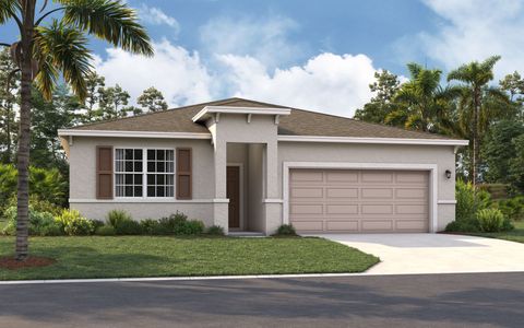 New construction Single-Family house 3724 Dusty Miller Pl, Lake Hamilton, FL 33851 plan The Juniper - image 2