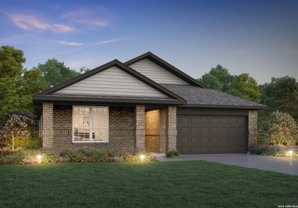 New construction Single-Family house 7722 Granger Cv, San Antonio, TX 78252 plan The Pearl - image
