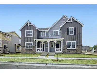 New construction Duplex house 6403 Masked Lark St, Fort Collins, CO 80528 plan Vibrant I - image