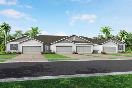 New construction Single-Family house 837 Snail Kite Pl, Sun City Center, FL 33573 Topsail- photo 0 0