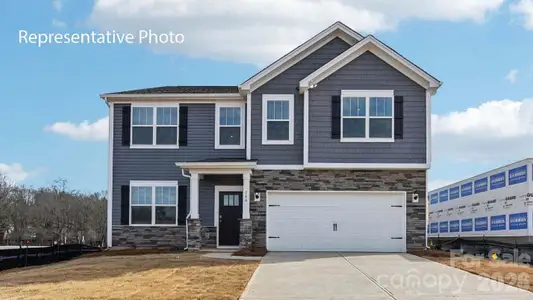 New construction Single-Family house 536 Blackpool Ct, Monroe, NC 28112 plan Hanover - image