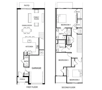 New construction Townhouse house 5838 Jackie Mae Pl, Riverview, FL 33578 plan The Carmine - image 3