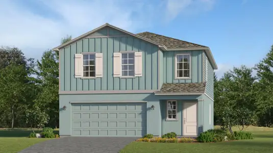 New construction Single-Family house 3612 Ambersweet Xing, Parrish, FL 34219 plan COLUMBUS - image