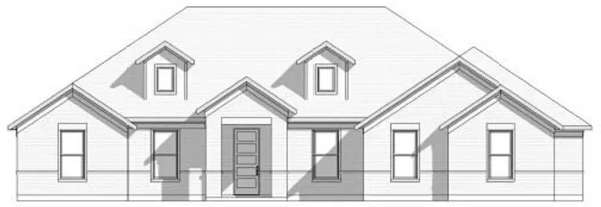 New construction Single-Family house 101 Aslan Rd, Poolville, TX 76487 plan The Jordan II - image