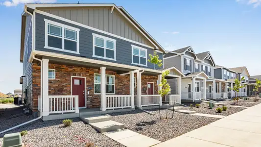 New construction Single-Family house 1410 S Boston Ct, Unit A, Denver, CO 80247 plan A210 - image
