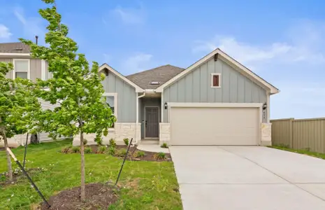 New construction Single-Family house 417 Singing Dove Wy, Liberty Hill, TX 78628 plan Fox Hollow - image