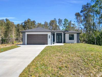 New construction Single-Family house 1015 Habershan, Lehigh Acres, FL 33974 - image