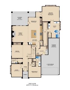 Woodrose Floor Plan