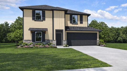 New construction Single-Family house 8738 Lake Valley Dr, Montgomery, TX 77316 plan Rosemont - image