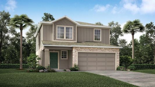 New construction Single-Family house 5583 Maddie Drive, Haines City, FL 33844 The Glendale- photo 0