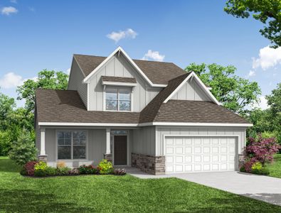 New construction Single-Family house 781 Brooklet Ct, Winston-Salem, NC 27127 plan Raleigh - image