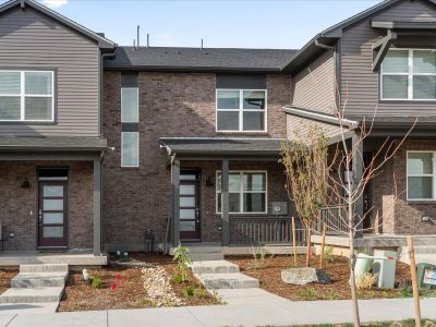 New construction Townhouse house 745 N Tibet St, Aurora, CO 80018 The Willow- photo 0