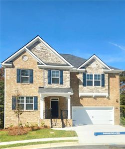 New construction Single-Family house 1909 Van Allen Ct, Dacula, GA 30019 plan Halton - image