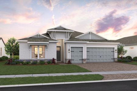 New construction Single-Family house 10264 Nw Field Flower Trl, Port Saint Lucie, FL 34987 Franklin- photo 0