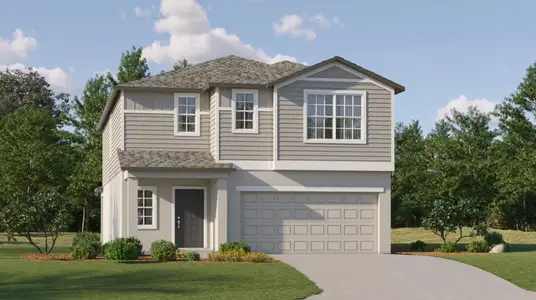 New construction Single-Family house 9877 Allendale St, Wesley Chapel, FL 33545 plan Concord - image
