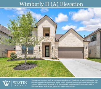 New construction Single-Family house 243 Butterfly Orchid Ct, Willis, TX 77318 The Wimberly II- photo 0 0