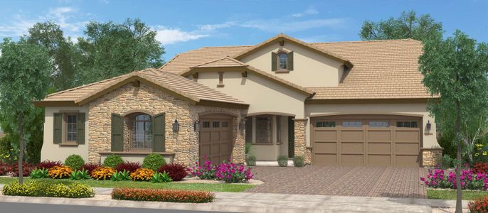 New construction Single-Family house 22923 E Mockingbird Dr, Queen Creek, AZ 85142 plan Bamboo w/Loft - image
