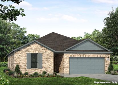 New construction Single-Family house 4522 Blue Mountain Laurel St, Pinehurst, TX 77362 plan Colony at Pinehurst 1657 - image