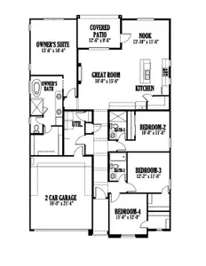 New construction Single-Family house 877 Eastwell Dr, El Paso, TX 79928 plan Pebble Beach - image 2