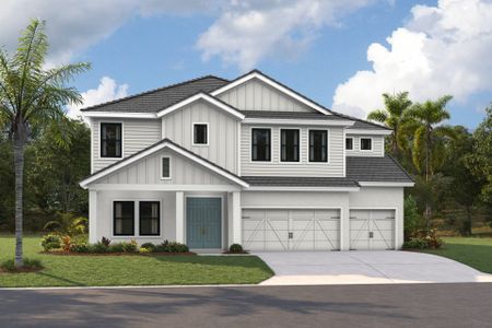 New construction Single-Family house 3022 Eagles Flight Pl, Brandon, FL 33511 plan Granada I - image