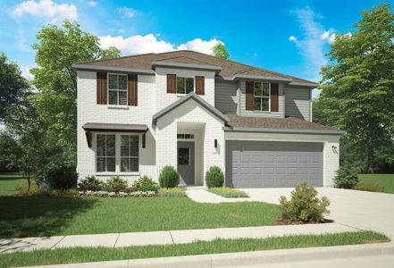 New construction Single-Family house 1444 Companero St, Haslet, TX 76052 plan Wimbledon - image