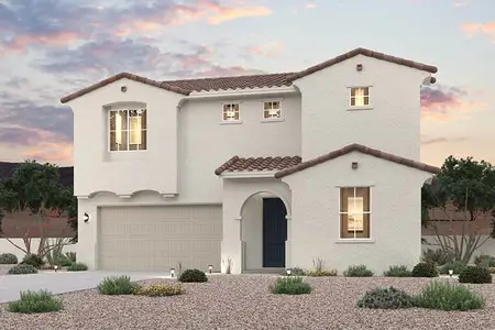 New construction Single-Family house 17925 W Montana De Oro Dr, Surprise, AZ 85387 plan Trinity - image
