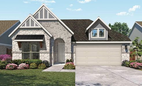 New construction Single-Family house 22206 Mount Whitney Rd, Waller, TX 77484 plan Oleander - image