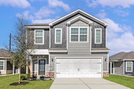 New construction Single-Family house 8205 Burnt Orchid Dr, Houston, TX 77016 - image