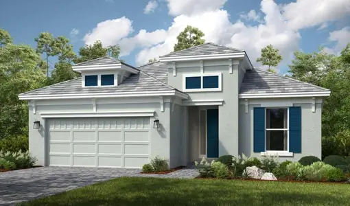 New construction Single-Family house 13513 Sw Mazzano St, Port St. Lucie, FL 34987 plan Lazio - image